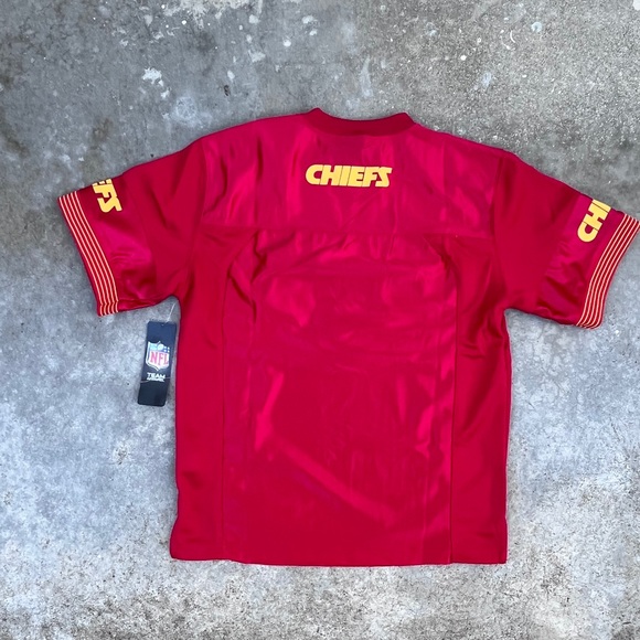 Kanas City Chiefs Red Jersey AFC NFL Team Apparel Patrick Mahomes Travis Kelce - Picture 8 of 8